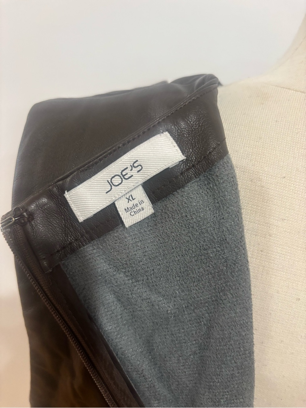 Joe's Jeans Meg Vegan Leather Top, Size: XL - Picture 14 of 14